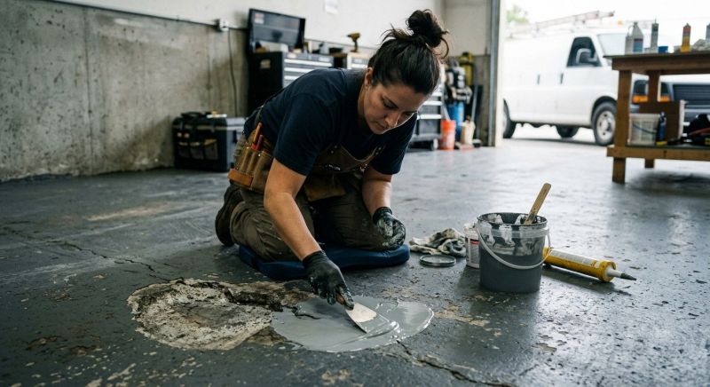 Basement Floor Epoxy Service in Alexandria, VA