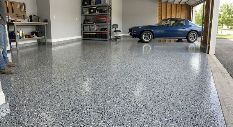 Epoxy Garage Flooring Installation in Charlotte, NC