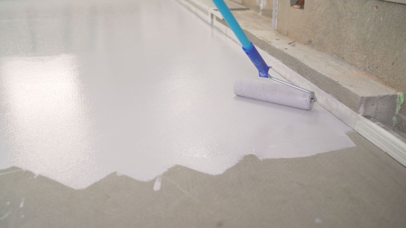 Speckled Garage Floor Painting in Columbia, SC